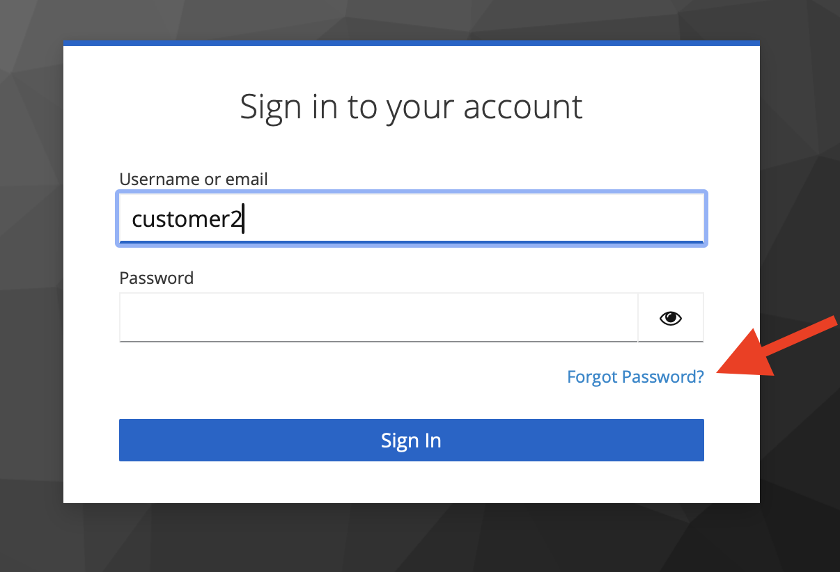 OIDC-forgot-password